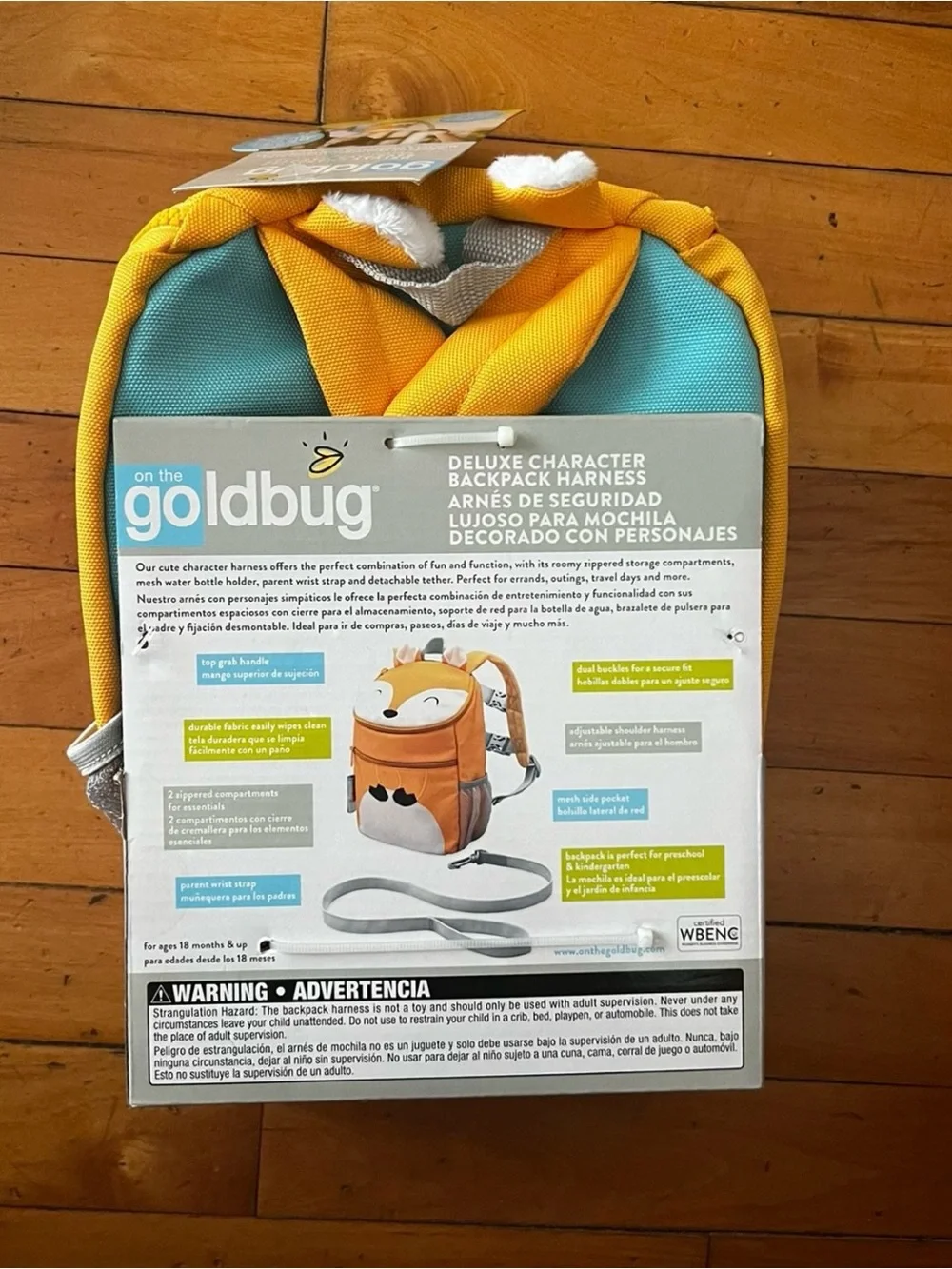 Goldbug Character Backpack Harness